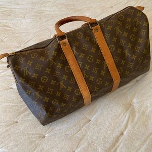 FINAL SALE Louis Vuitton Vintage Keepall 45 Duffle